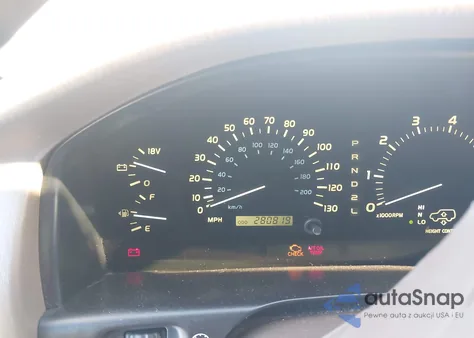 2002 Lexus Lx 470 z USA, uszkodzony, nr VIN JTJHT00WX23520574